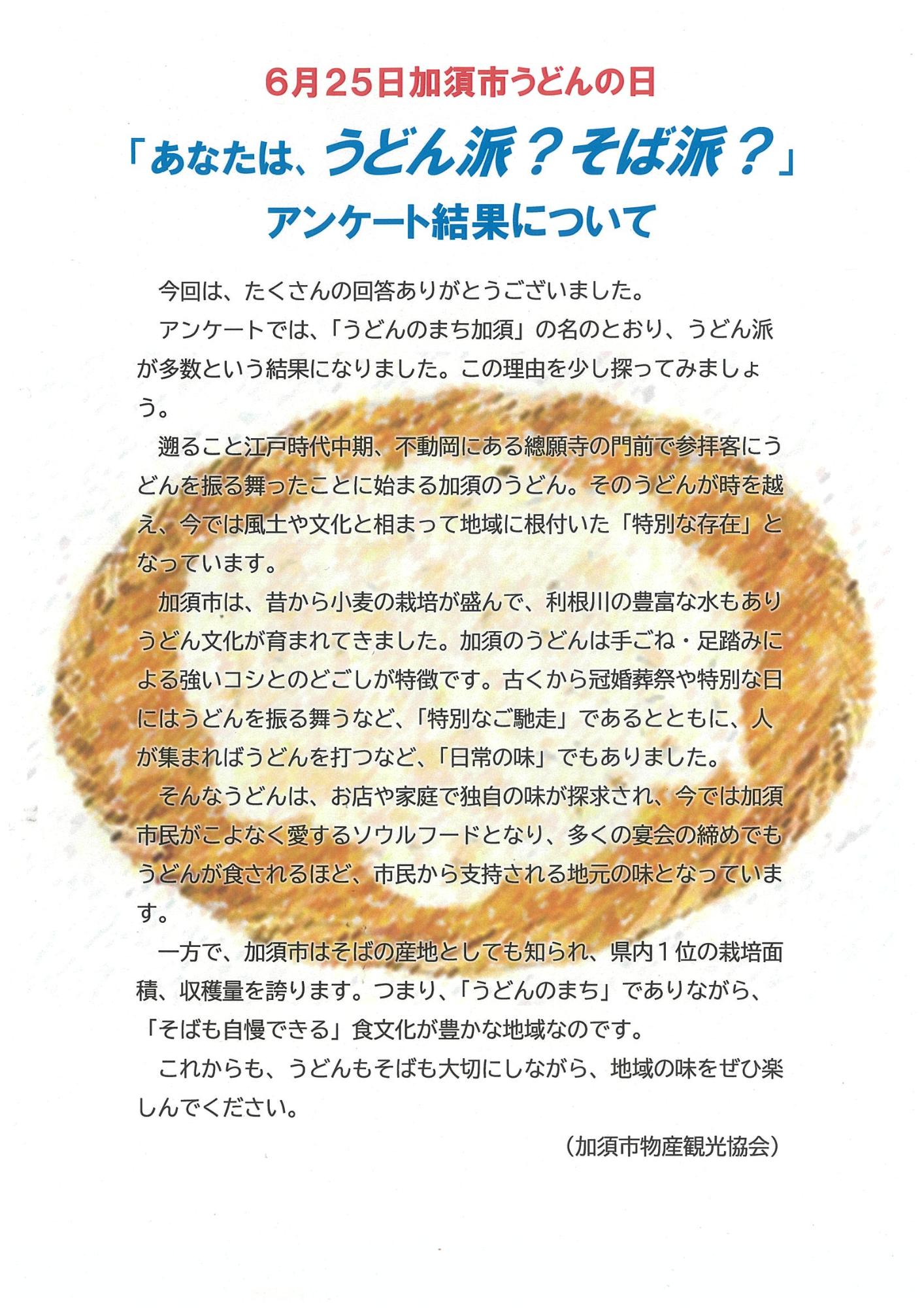 アンケートについて