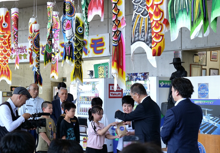 「加須宇宙米プロジェクト」スタートセレモニー