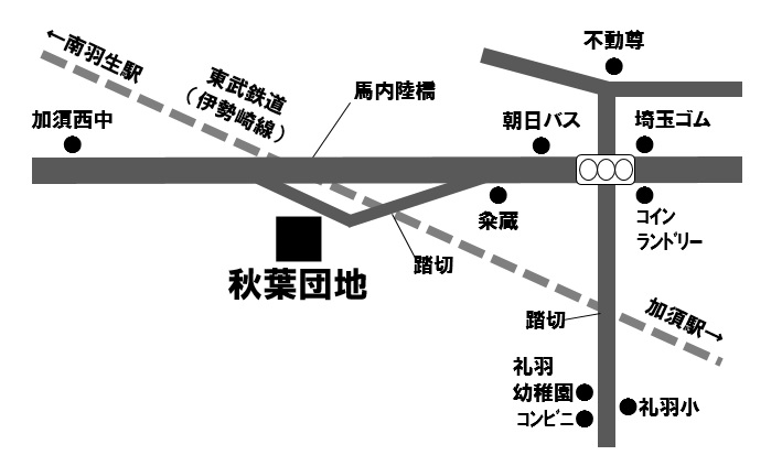 秋葉案内図