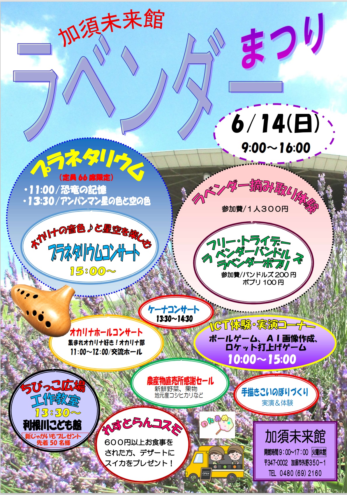 加須未来館 ラベンダーまつり