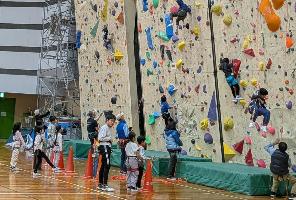 クライミングの様子1