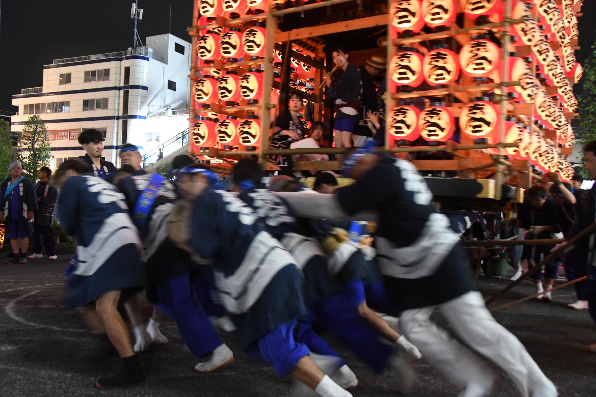 久喜市ちょうちん祭り