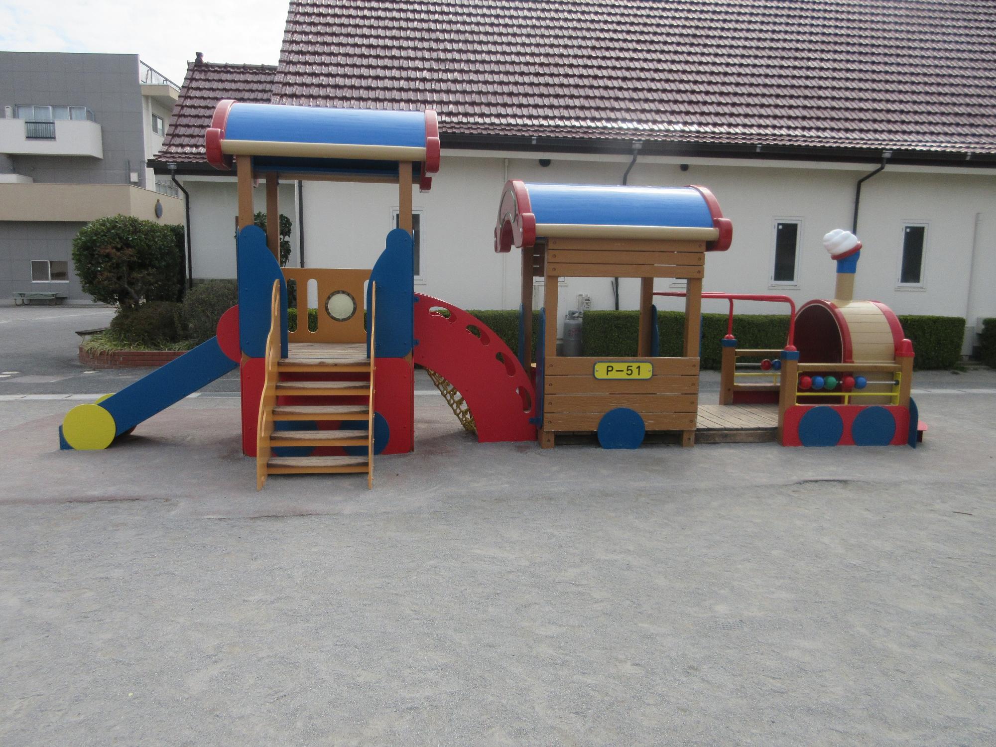 愛の泉ふれあいホーム 園庭