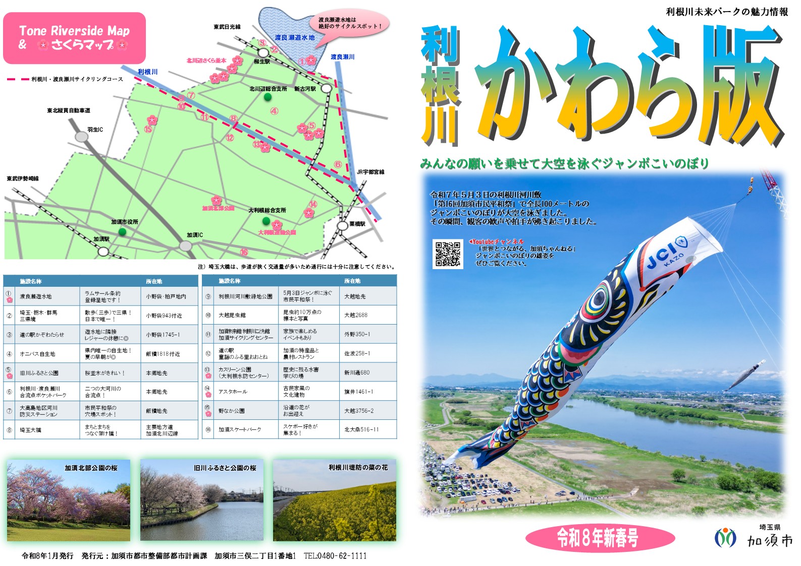 利根川かわら版 令和8年新春号1