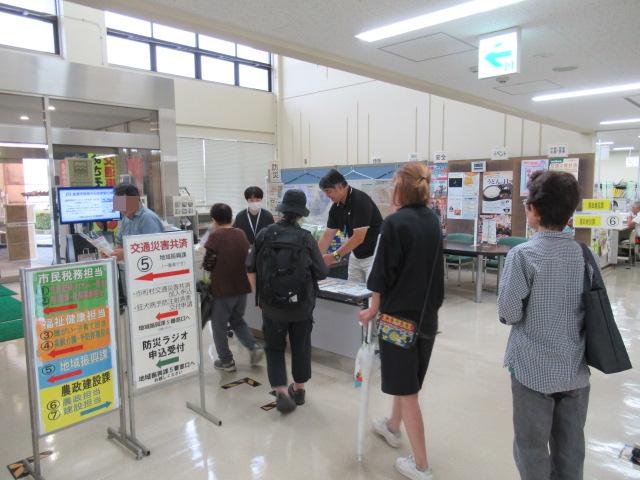 騎西総合支所配布状況