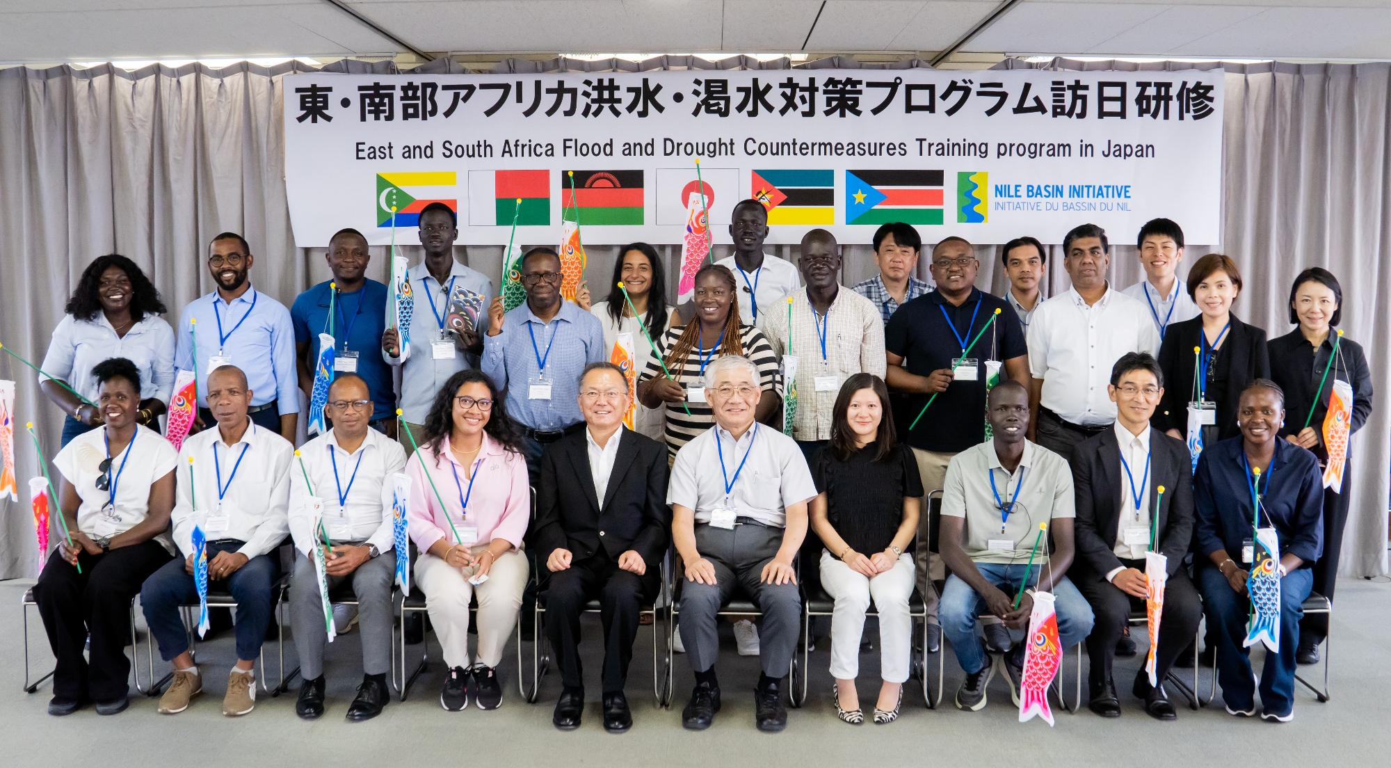 8月25日南スーダン洪水干ばつプロジェクト加須市長表敬訪問