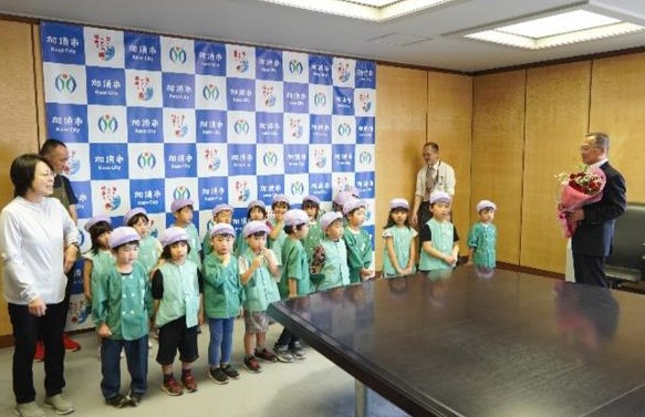 【5月16日】花の日の集い 愛泉幼児園園児訪問