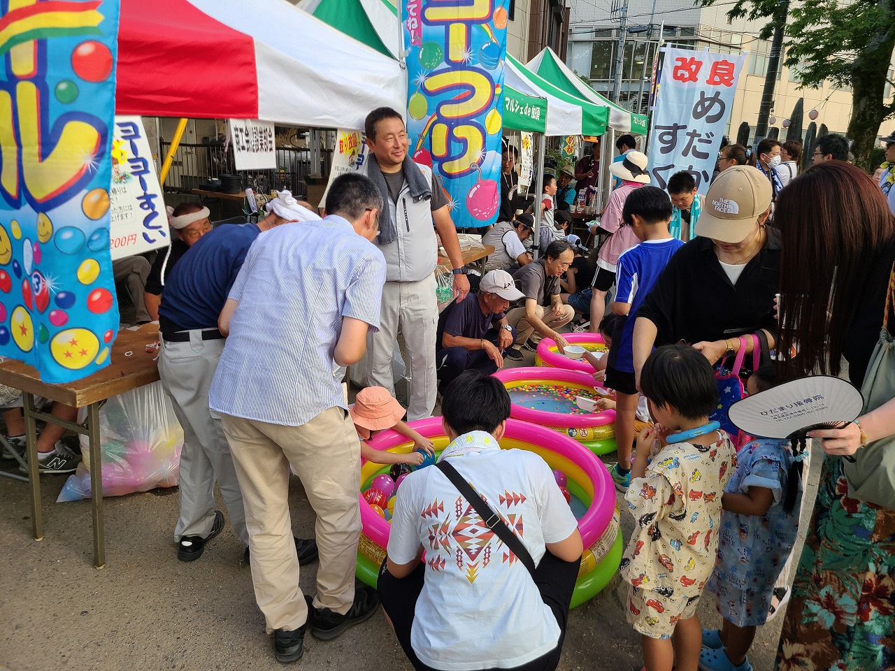 屋台の様子