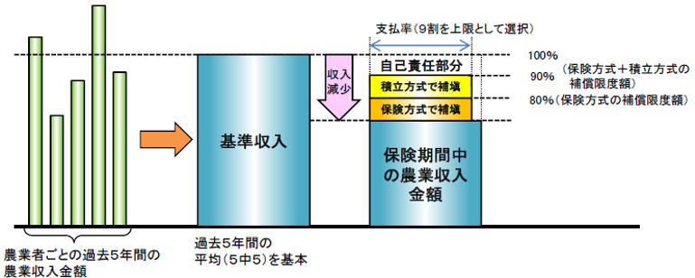 収入保険イメージ図