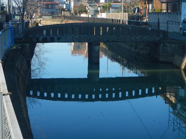 会の川橋梁群羽根橋