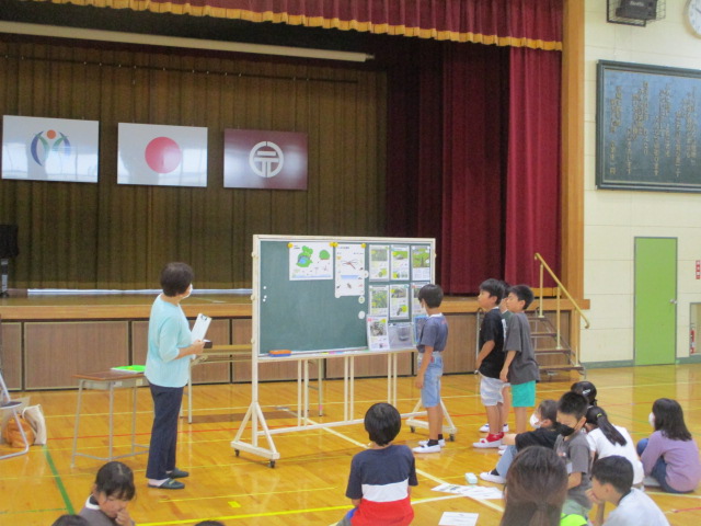 環境学習会の様子(座学)