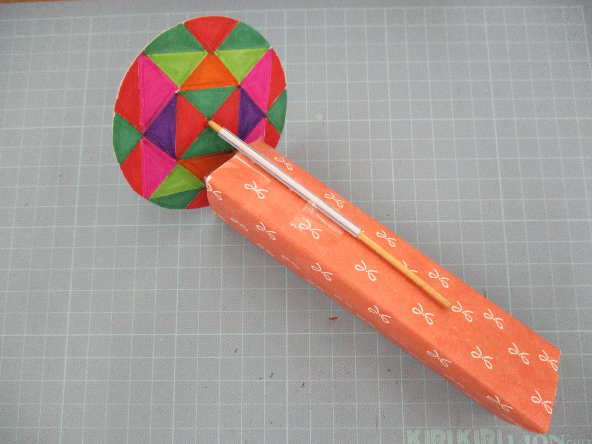 手作り万華鏡の画像