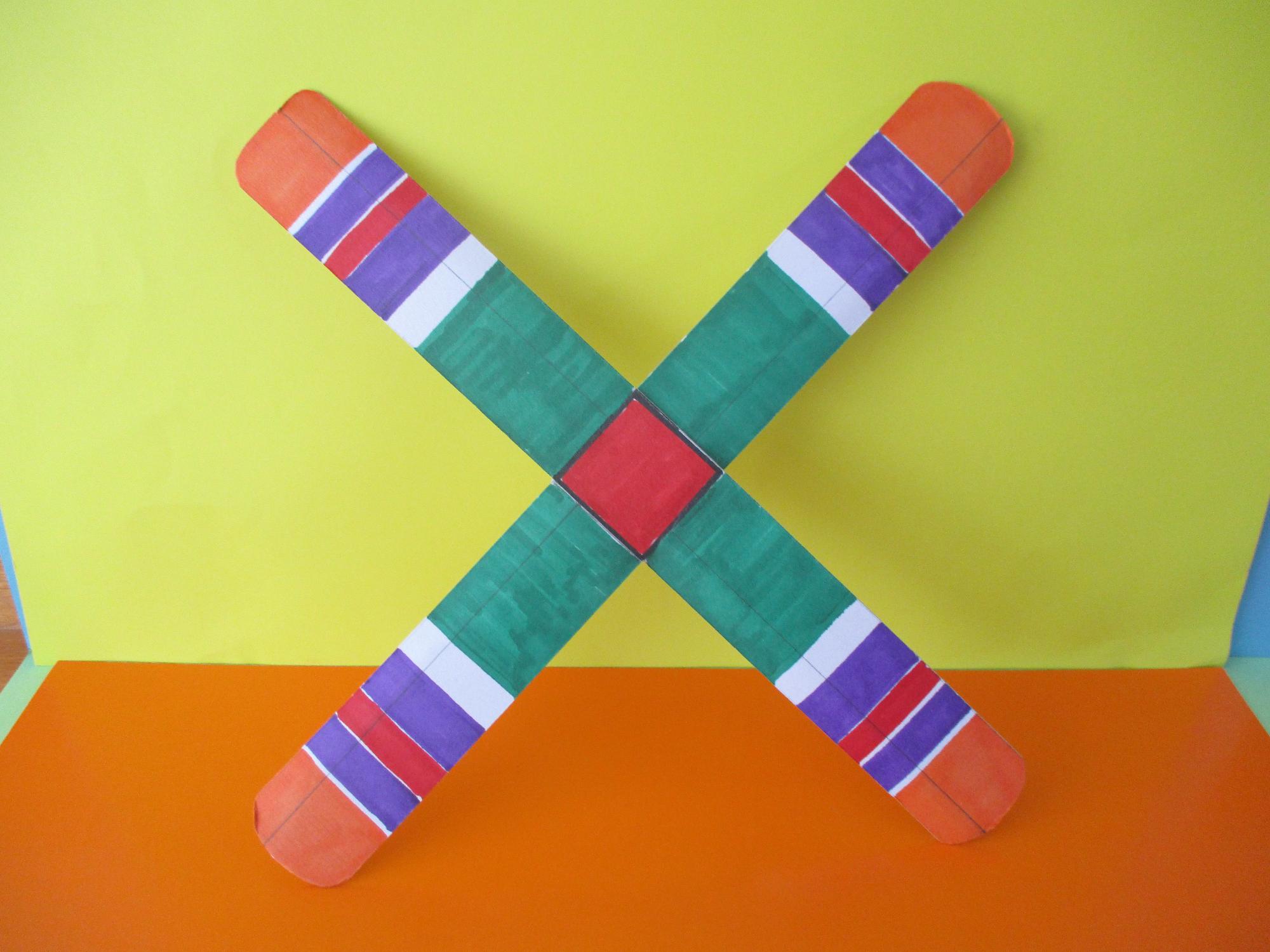 紙ブーメランの画像