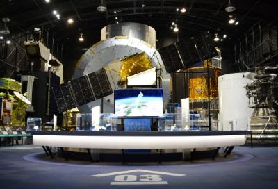 展示館「スペースドーム」 (c)JAXA