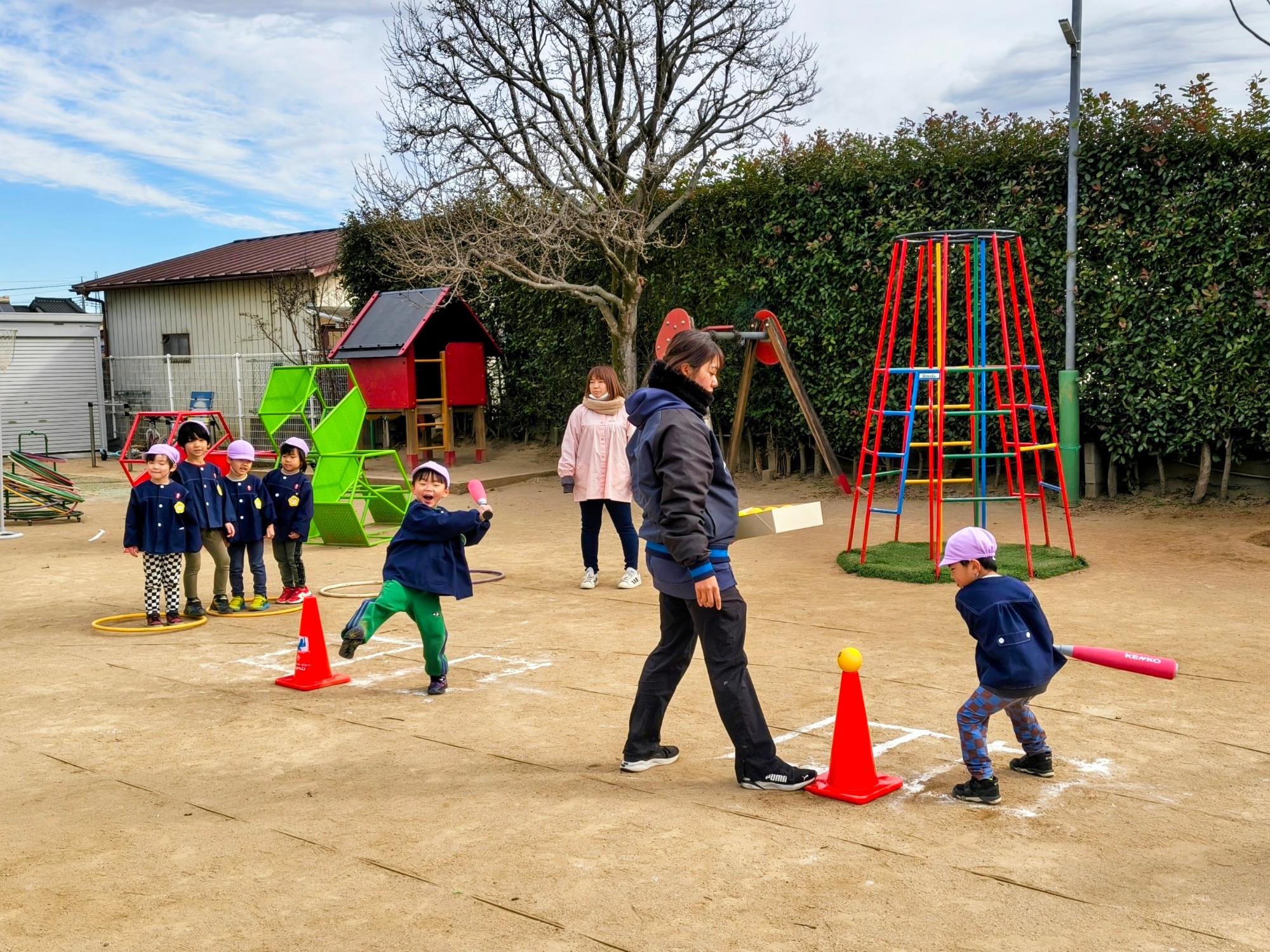 笑顔のキャッチボールプロジェクト写真2