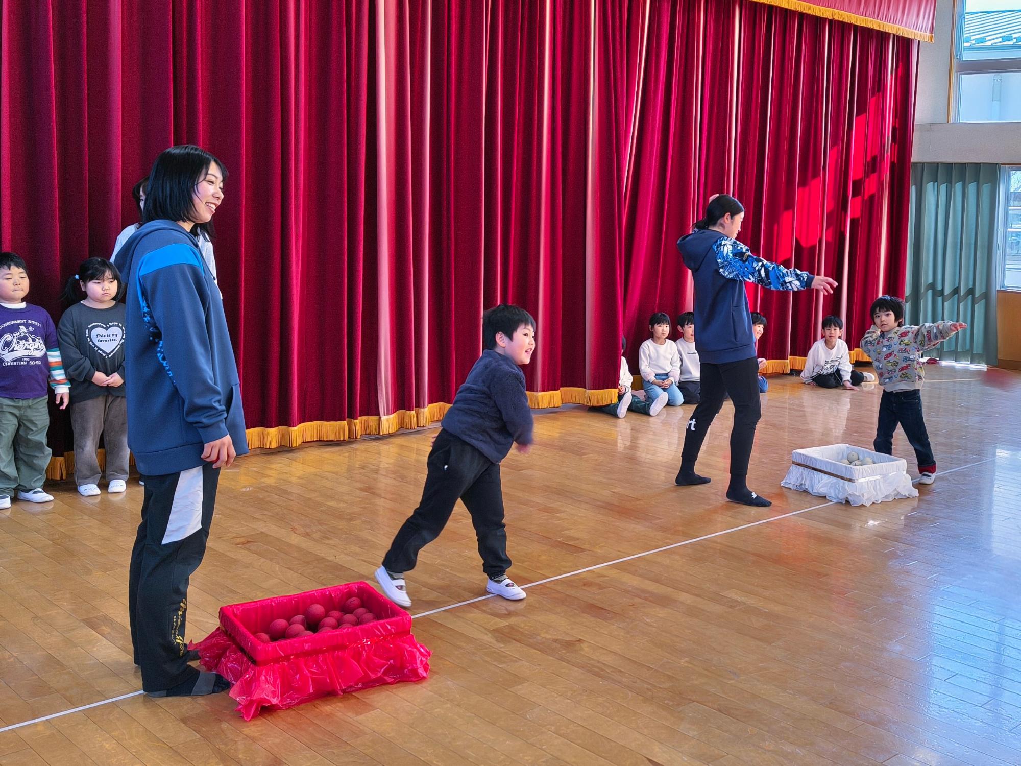 笑顔のキャッチボールプロジェクト写真1