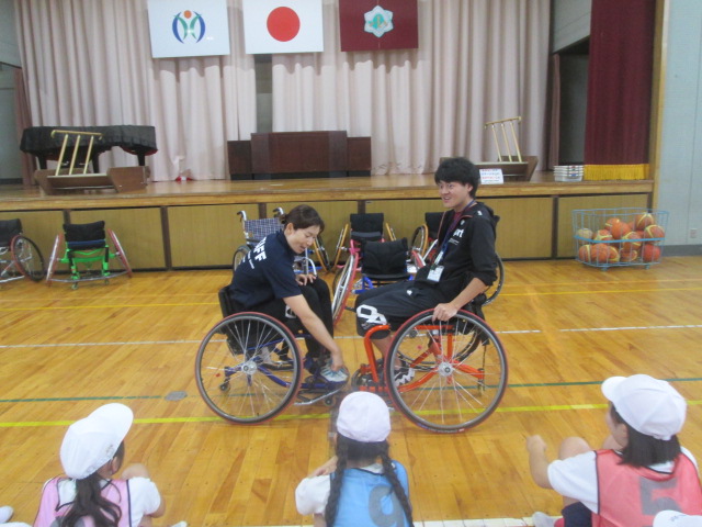 車いすバスケ1