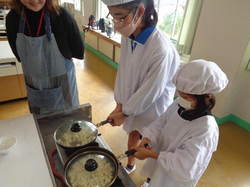 9月24日ポップコーン作り1