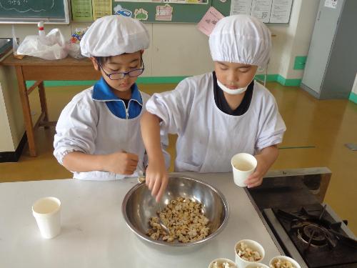 9月24日ポップコーン作り2