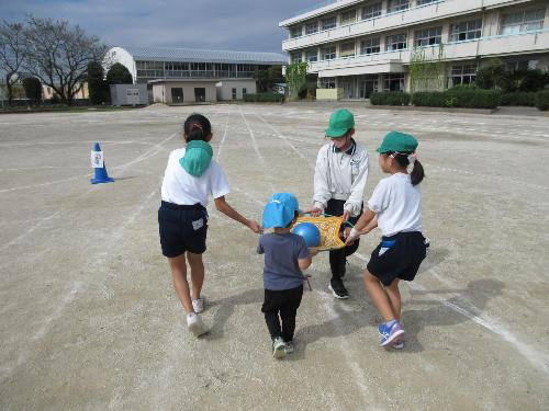 10月1日 幼稚園運動会合同練習2