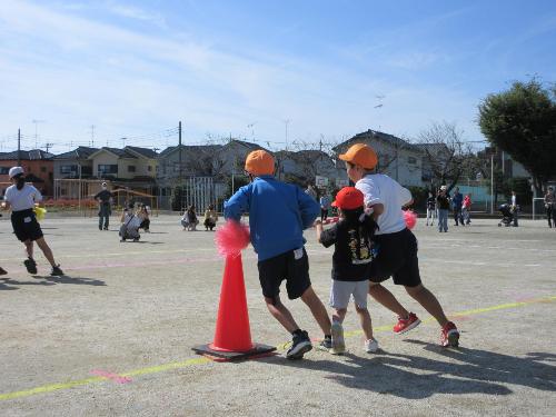 10月11日 幼稚園運動会参加1