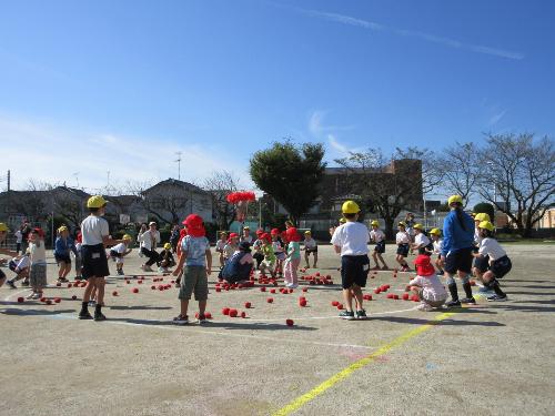 10月11日 幼稚園運動会参加2