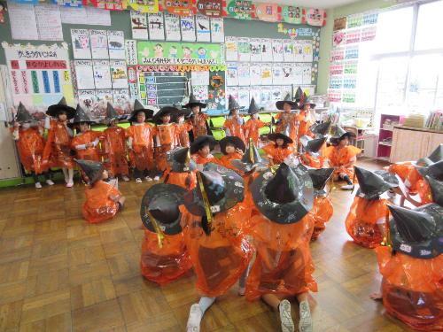 10月30日 ハロウィンパーティー（1年・年長）