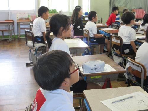 10月30日 食育指導（3年）2