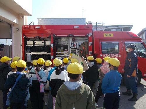 1月22日 消防署見学2
