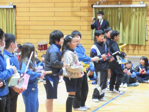 3月7日 6年生を送る会5