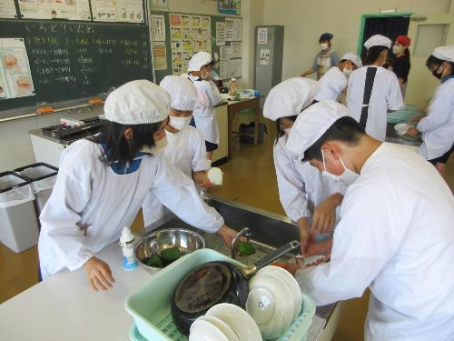 6月5日 調理実習1