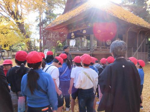12月1日 神楽見学1