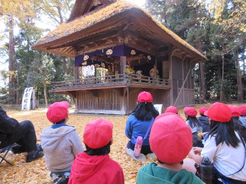 12月1日 神楽見学2