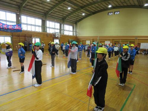 2月25日 鼓笛引き継ぎ式1