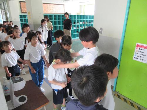 4月21日 1年生を迎える会1