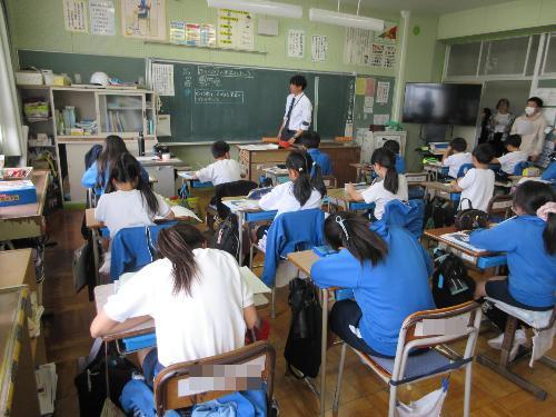 4月24日 授業参観2