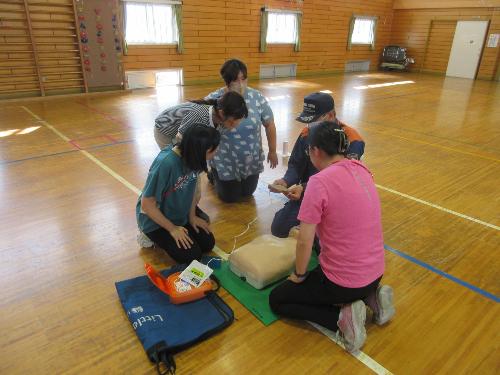 5月29日 心肺蘇生法研修1