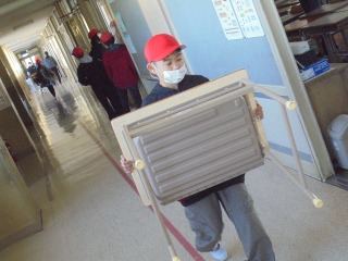 準備登校の様子2