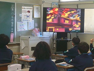 租税教室の様子2