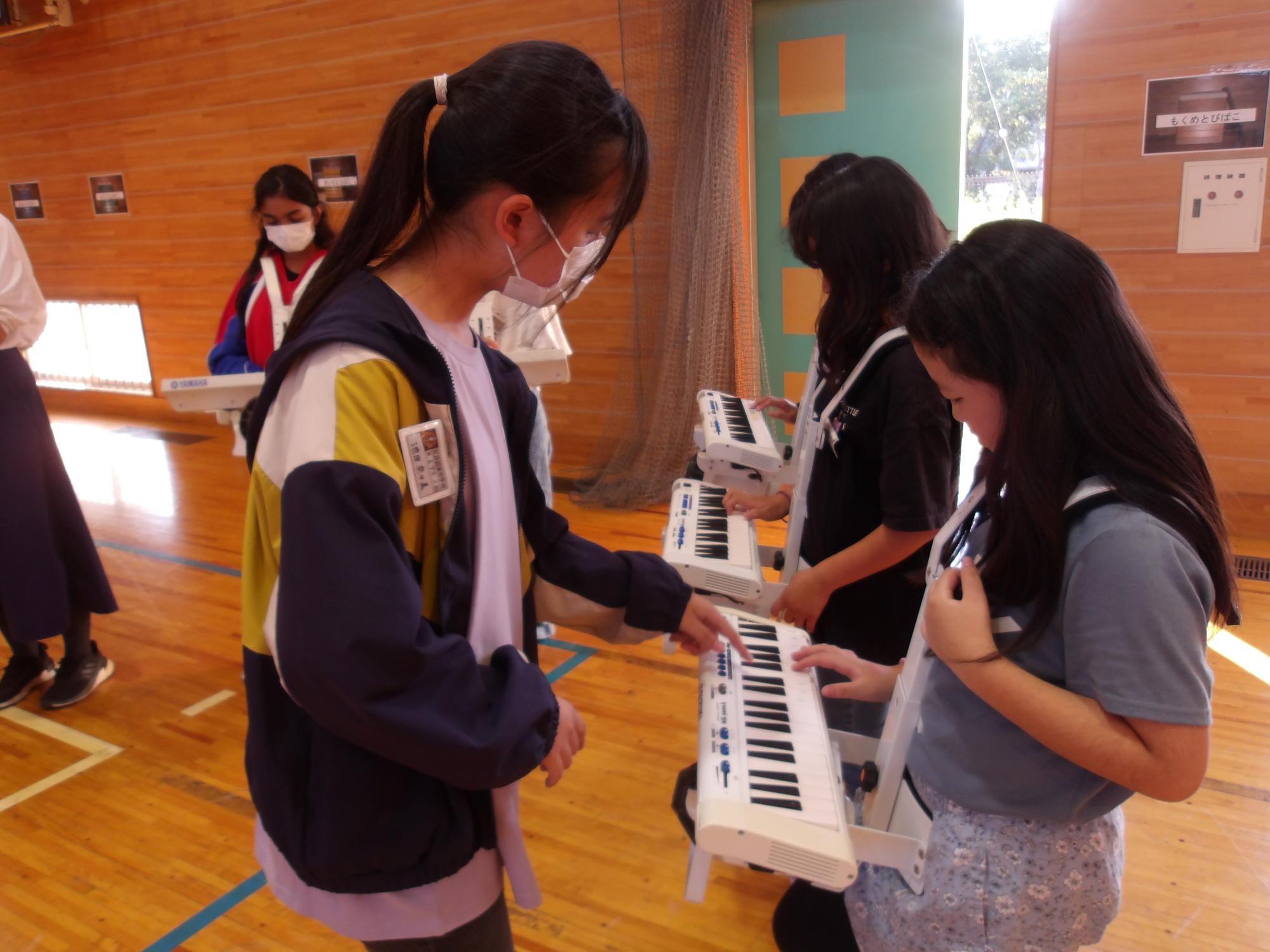 R5 鼓笛の引き継ぎ