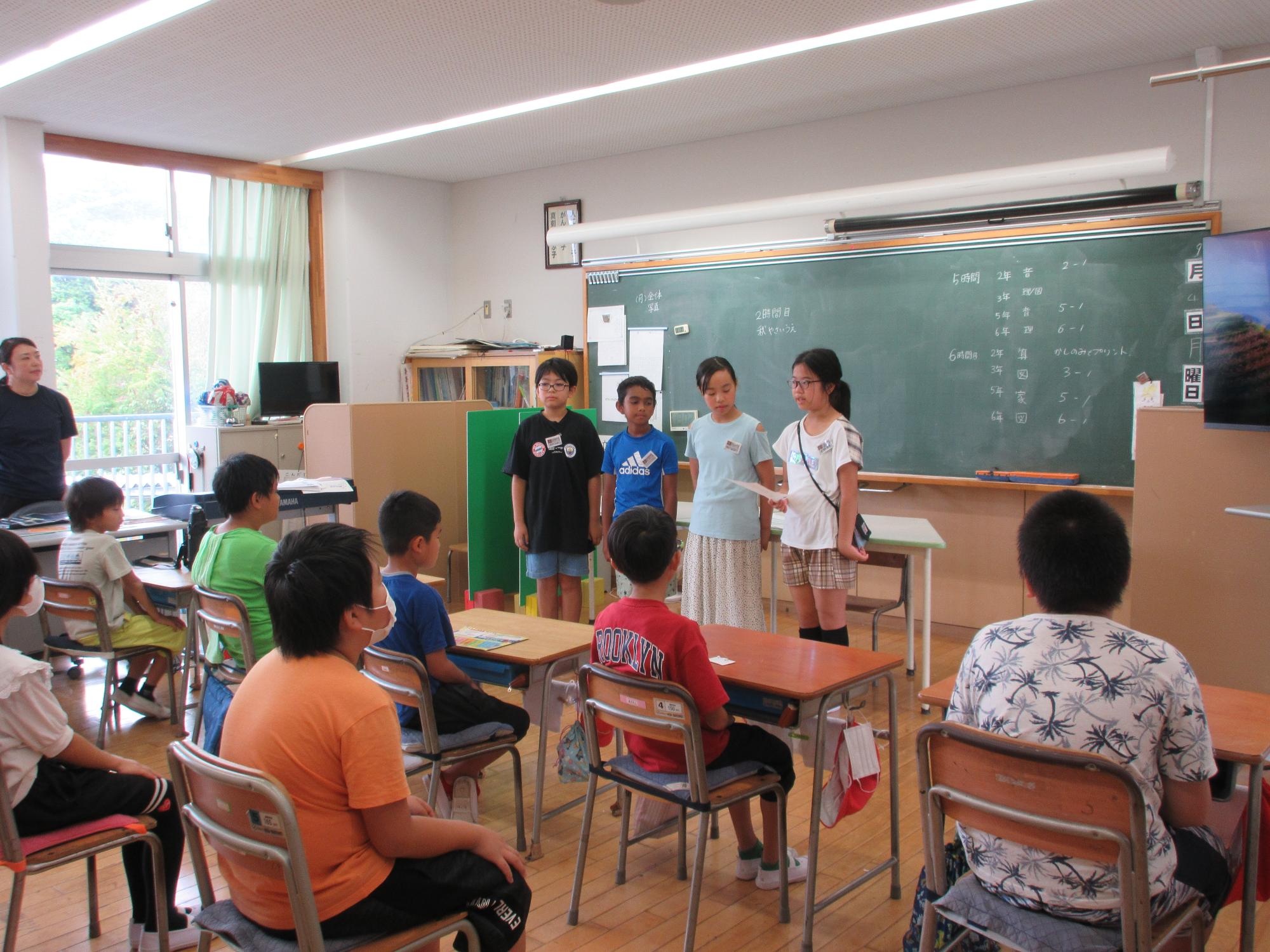 R5 あいさつ運動