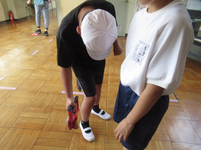 握力に挑戦