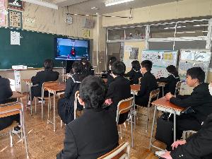 終業式のようす