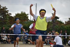 全員リレーのようす