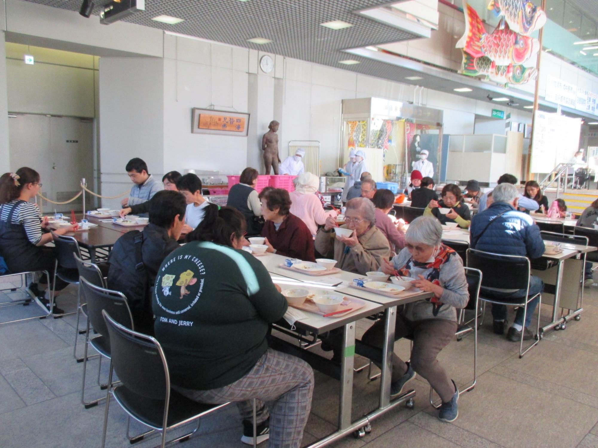 令和6年度給食食堂写真